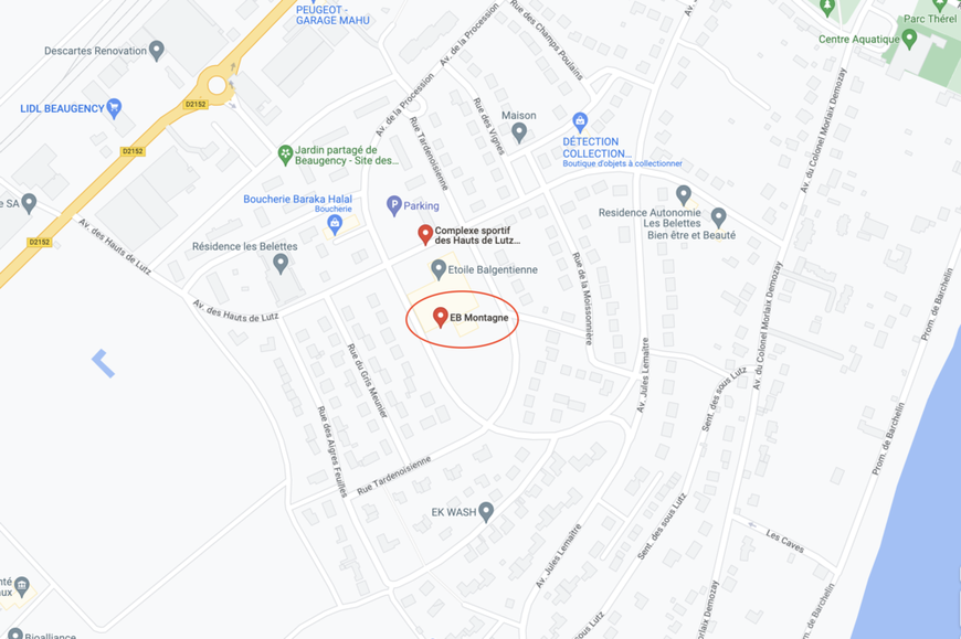 A : salle escalade A : salle escalade